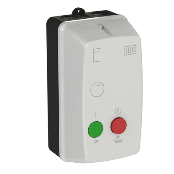 Chave de Partida Direta WEG PDW02-0, 5V25, 0, 5CV, 220V. Cód: 10045773