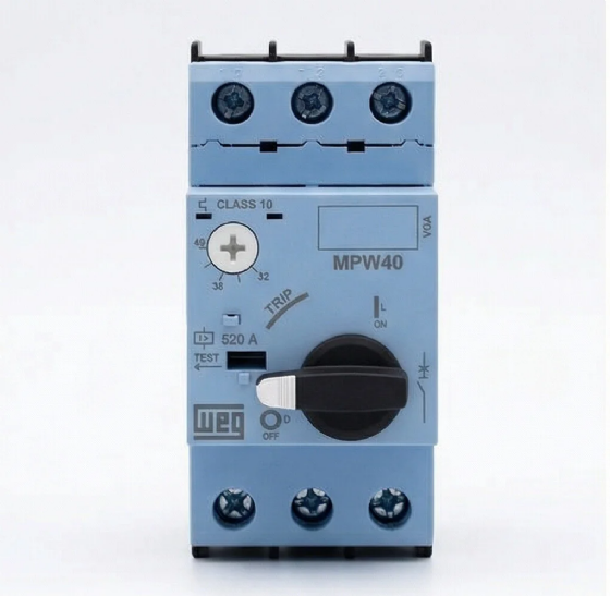 Disjuntor Motor WEG MPW40-3-U025, 20-25A, Disparo Térmico e Magnético. Cód: 12428133