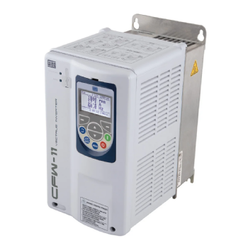 Inversor de Frequência WEG CFW110010T4SZ, 6CV, 10A, 380-480V Trifásico, IP20. Cód: 10234057