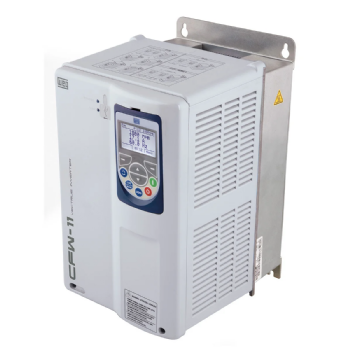Inversor de Frequência WEG CFW110017T4SZ, 10CV, 17A, 380-480V Trifásico, IP20. Cód: 10234058