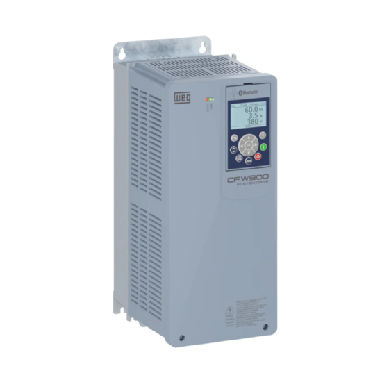 Inversor de Frequência CFW900B26P0T4DB20Y2B, 15CV, 26A, 380V Trifásico, IP20. Cód: 14960037