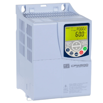 Inversor de Frequência WEG CFW500C16P0T4DB20G2, 10CV 16A 380V Trifásico. Cód: 15575711