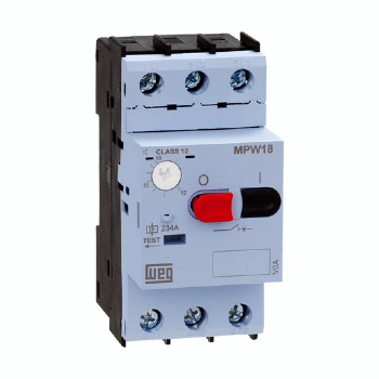 Disjuntor Motor WEG MPW18-3-U001, 0, 63-1, 0A. Cód: 12429317