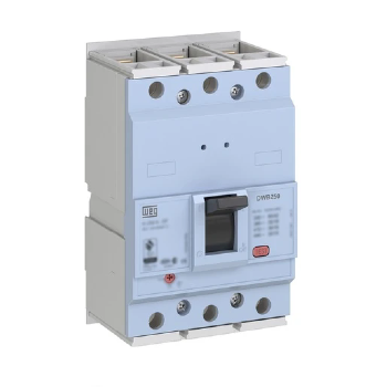 Disjuntor Caixa Moldada WEG DWB250B160-3DF, 160A, 3 Polos. Cód: 11339770
