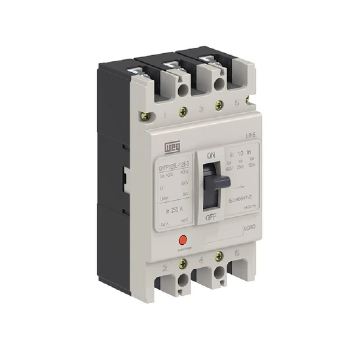 Disjuntor Caixa Moldada WEG DWP125L-80-3, 80A, 3 Polos. Cód: 14256829