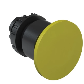 Botão Cogumelo WEG CSW-BC3-WH, Cor Amarelo, 22mm, IP66. Cód: 12882163