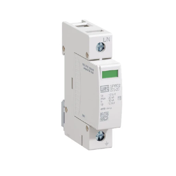 Dispositivo Protetor de Surto WEG SPW02-275-20, 20kA. Cód: 14827873