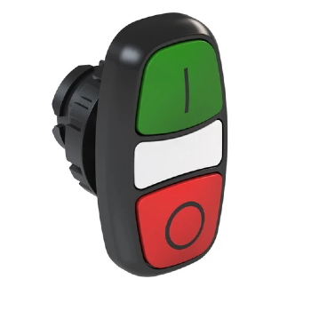 Botão Duplo Iluminado WEG CSW2-BDFI21IO-WH. Cód: 12756258