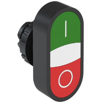 Botão Duplo de Pulso WEG CSW-BD WH (Verde/ Vermelho). Cód: 12884105