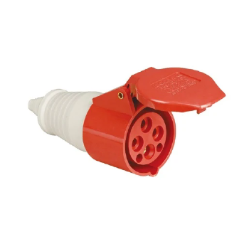 Acoplamento Industrial WEG 3P+T 16A 220-240V 9H Azul. Cód: 14684828