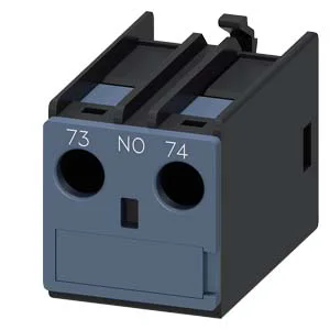 Bloco de Contato Auxiliar Frontal 1NA, Linha 3RH2. Cód: 3RH29111AA10
