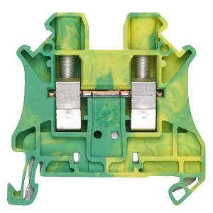 Borne de Terra Siemens 8WH1 4, 0mm² Verde/ Am. Cód: 8WH1000-0CG07
