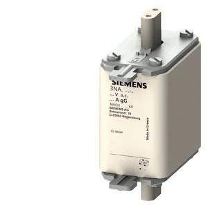 Fusível NH00 Siemens 3NA3 160A Retardado. Cód: 3NA3836