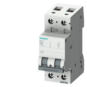 Mini Disjuntor Siemens Bipolar 20A Curva C 3kA. Cód: 5SL1220-7MB