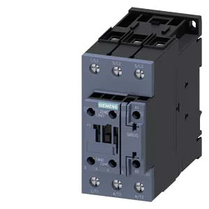 Contator Tripolar Siemens Sirius 40A 110VCA 1NA+1NF. 3RT2035-1AG20