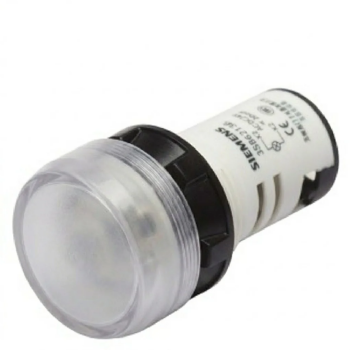 Sinaleiro LED 22mm Branco 24VCA/CC 3SU1102-6AA20-1AA0