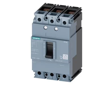 Disjuntor Caixa Moldada Siemens Tripolar 125A 25kA. Cód: 3VM1112-3ED32-0AA0