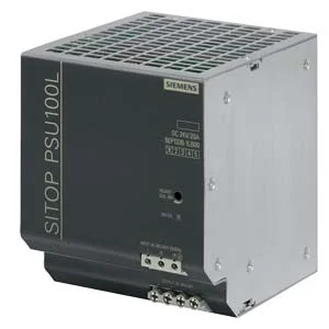 Fonte Siemens SITOP PSU100L 24V 20A. Cód: 6EP1336-1LB00