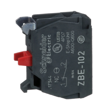 Bloco de Contato Schneider 1NF ZBE102 (Série XB4/XB5)