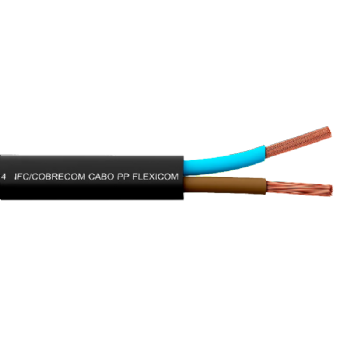 Cabo PP 500V 4X1,0mm² (por metro) - Cobrecom