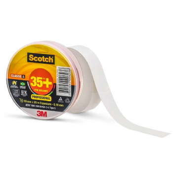 Fita Isolante 3M Scotch 35 Cinza 19mm x 20m. Cód: H0000698250