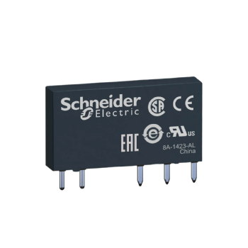 Relé de Interface Schneider Slim RSL 1NAF 6A 24VCC. Cód: RSL1AB4BD