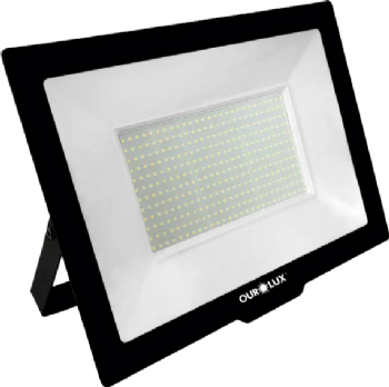 Projetor LED Ourolux Slim 400W 6500K Bivolt 03277