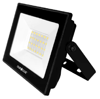 Projetor LED Ourolux Slim 30W 6500K Bivolt 03263