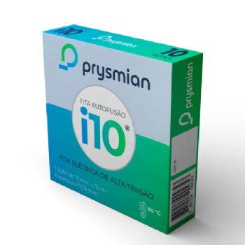 Fita Isolante Alta Fusão Prysmian I10 19mm x 10m. Cód: 18180021
