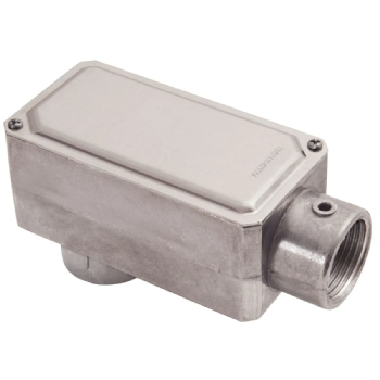 Condulete Alumínio Tipo LB 3/4" com Rosca com Tampa 56103/022
