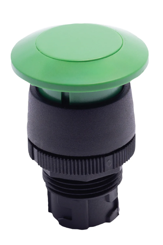 Botão Cogumelo Schmersal 22mm VD CP2 36/05. Cód: 13002205