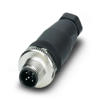 Conector M12 Macho 5 Polos Reto Phoenix Contact SACC-M12MS-5CON-PG-7-M. Cód: 1663116