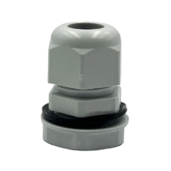 Prensa Cabo Steck PVC Cinza Rosca BSP 3/8" Curta. Cód: S851CI