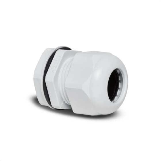 Prensa Cabo Steck PVC Cinza Rosca BSP 1/4" Curta. Cód: S850CI