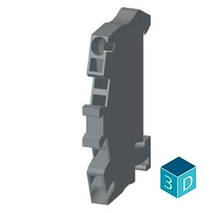 Borne de Passagem Mola 2, 5mm² Cinza. Cód: 8WH2000-0AF00