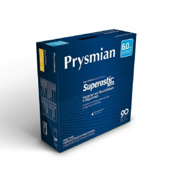 Cabo Flex Prysmian Superastic 750V 6, 0mm² Preto. Cód: 23237802