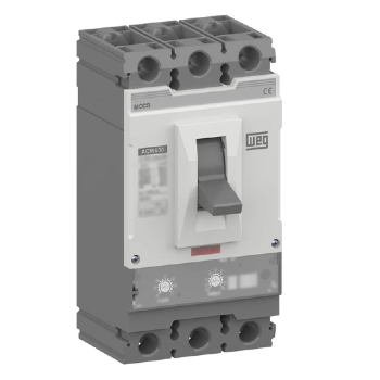 Disjuntor Caixa Moldada WEG ACW630H-ETM630, 630A, 3 Polos. Cód: 12673279