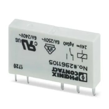 Relé de Potência Miniatura Phoenix Contact 24V DC 1 Reversível REL-MR-24DC/21. Cód: 2961105