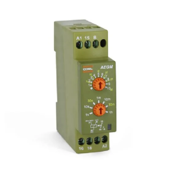 Relé de Tempo Multiescala Coel AEGM 94-242VCA 24VCC