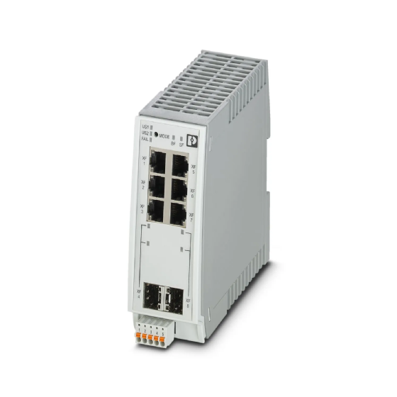 Switch Ethernet Industrial Gerenciável Phoenix Contact FL SWITCH 2306-2SFP PN - Cód: 1009222