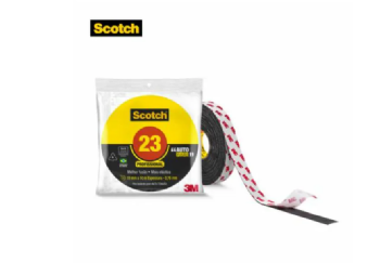 Fita Isolante 3M Autofusão Scotch 23 19mm x 10m. Cód: H0002185603