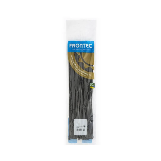 Abraçadeira Nylon Frontec 536 x 13,7 mm Preta UV (50un)