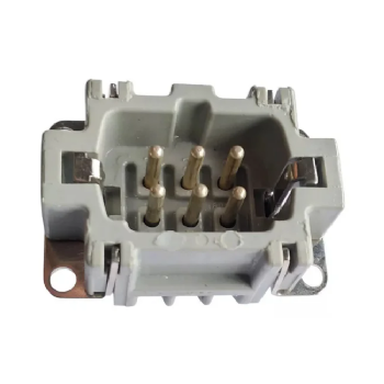 Inserto Macho Multipolo Steck 6 Polos SMP06. Cód: SMP06