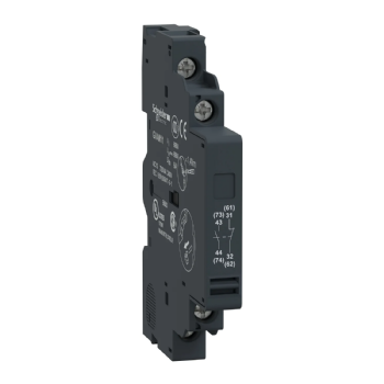 Bloco de Contato Auxiliar Schneider Lateral 1NA+1NF GVAN11