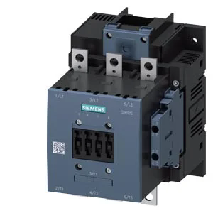 Contator Tripolar Siemens 3RT10 115A 200-240VCA/CC 2NA+2NF. 3RT1054-6AP36