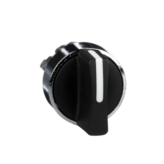Cabeçote Seletor Schneider Harmony XB4 Metálico 2 Posições Fixas. Cód: ZB4BD2