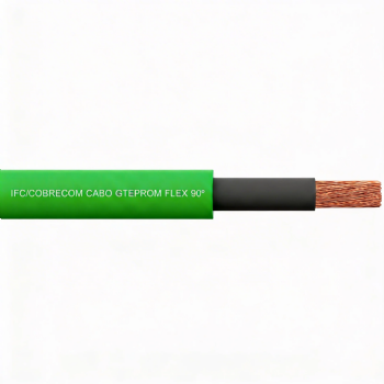 Cabo Flexível 1KV HEPR 90G 70,0mm² Verde (por metro) - Cobrecom