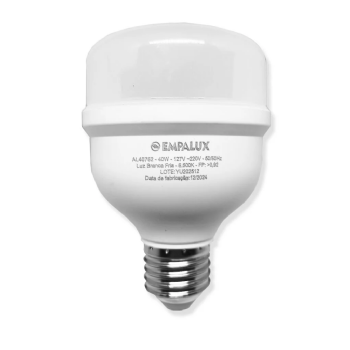 Lâmpada LED Bulbo Alta Potência 40W 6500K E27 AL40762