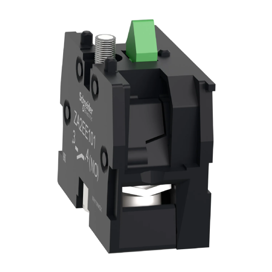 Bloco de Contato Schneider 1NA para Linha XA2 ZA2EE101