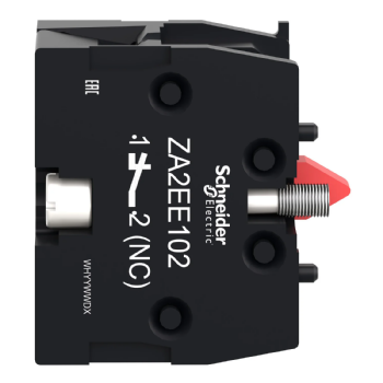 Bloco de Contato Schneider 1NF para Linha XA2 ZA2EE102